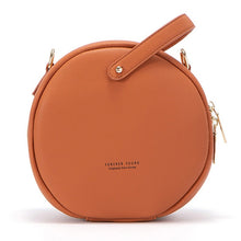 Load image into Gallery viewer, Circular Design Shoulder Bag Leather