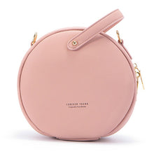 Load image into Gallery viewer, Circular Design Shoulder Bag Leather