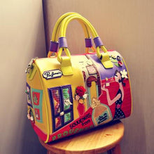 Load image into Gallery viewer, Women Handbag Shoulder Boston Bag