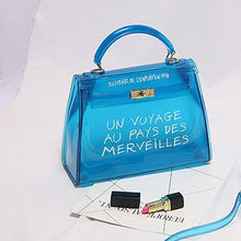 Load image into Gallery viewer, Clear Transparent PVC Shoulder Bags