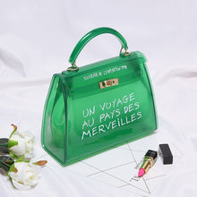 Load image into Gallery viewer, Clear Transparent PVC Shoulder Bags