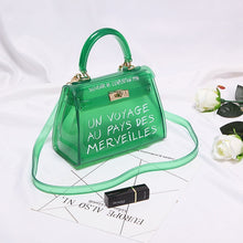Load image into Gallery viewer, Clear Transparent PVC Shoulder Bags