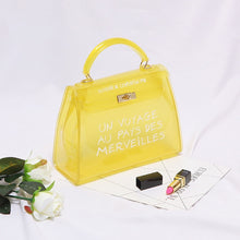 Load image into Gallery viewer, Clear Transparent PVC Shoulder Bags