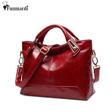 Load image into Gallery viewer, Oil Wax Leather Designer Handbags